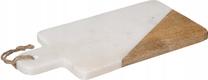 Pjaustymo lentelė Secret de Gourmet Geom Hygge, ruda sp./balta sp., 30.5 cm x 15.2 cm