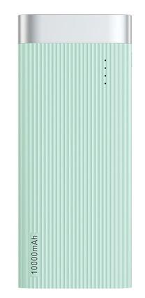 Nešiojamas įkroviklis (Power bank) Baseus, 10000 mAh, žalia sp.