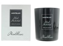 Svece, aromātiskā Montblanc Black meisterstück, 30 h, 140 g, melna krās.
