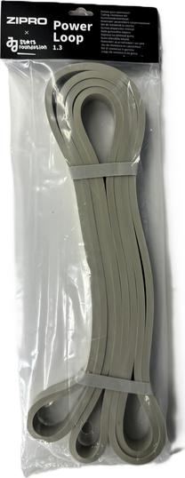 Полоса сопротивления Zipro Power, 130 см x 3 см, серый цв.