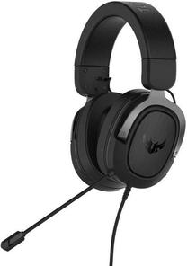Laidinės žaidimų ausinės Asus TUF H3 TUF Gaming H3, pilka sp.