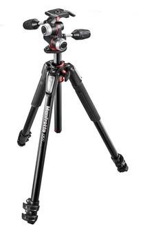 Trikojis stovas Manfrotto 055CXPRO3 +3-WAY head +MOVE Kit, anglies pluoštas
