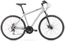 Velosipēds hibrīds Romet Orkan 1, 28 ", M rāmis, balta krās.