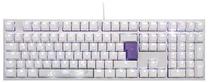 Vadu spēļu tastatūra Ducky DKON1808S-RDEPDWZW1, DE, balta krās.