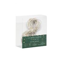 Spuldzīšu virtenes Christmas Touch Micro, 8 m, auksti balta krās., 80 LED
