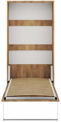 Lova viengulė ADRK Vivario, 90 x 200 cm, artisan oak sp., be čiužinio, su grotelėmis