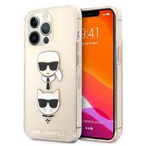 Чехол для телефона Karl Lagerfeld KLHCP13LKCTUGLGO iPhone 13 Pro, золотой цв., Apple