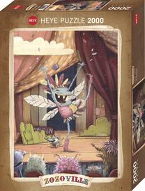Dėlionė Heye Zozoville Off Broadway 29968, 96.6 cm x 68.8 cm, 2000 vnt., įvairių spalvų