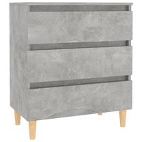 Komoda VLX 806089, pilka sp., 69 cm x 60 cm x 35 cm