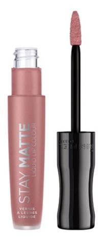 Lūpu krāsa Rimmel London Stay Matte, 5.5 ml, rozā krās., bēša krās., 709 strapless