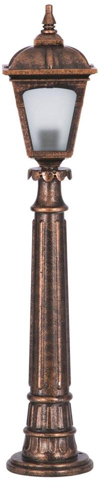 Brīvi stāvošs āra gaismeklis Opviq BSU-68185-BKR-M1-B, 60W, E27, IP65, bronzas krās./brūna krās., 20 cm x 100 cm