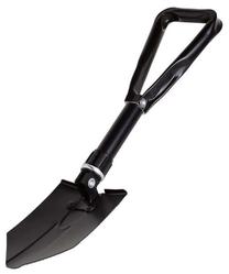 Tūristu saliekamā lāpsta Easy Camp, 15 cm, melna krās.