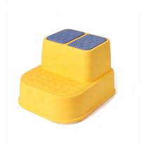 Pakyla - laiptelis Primabobo Two-Stage Step Stool, geltona sp., 24 cm x 36 cm x 33 cm