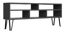 ТВ стол Kalune Design Ebuda, антрацитовый цв., 25 см x 120 см x 46.6 см