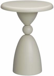 Galdiņš 4Living Lily, pelēka krās., 34 cm x 34 cm x 46 cm