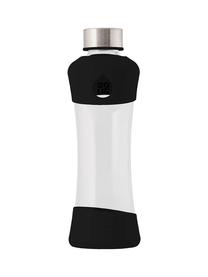 Gertuvė EQUA ACTIVE BLACK, skaidri sp./juoda sp., silikonas/borosilikatinis stiklas, 0.55 l
