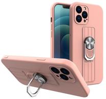 Telefona vāciņš Hurtel Ring Case, rozā krās., Xiaomi