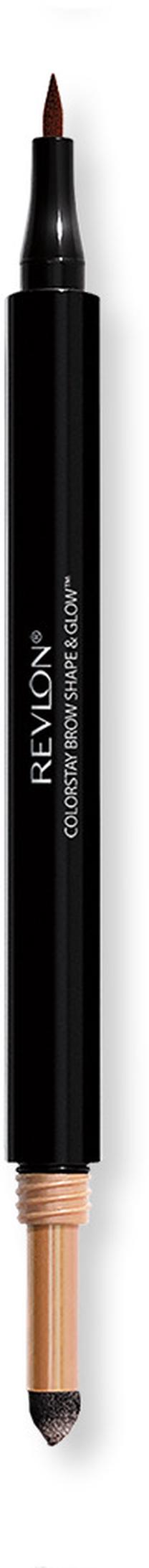 Uzacu zīmulis Revlon Colorstay Brow Shape & Glow, 0.83 g, tumši brūna krās. 260 dark brown