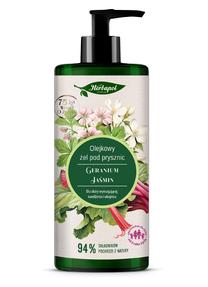 Гель для умывания тела Herbapol Polana Geranium and Jasmine, 740 мл