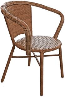 Lauko kėdė Diana Chair, ruda sp., 50 cm x 46 cm x 75 cm
