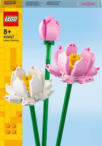 Konstruktorius LEGO® Botanicals Lotoso žiedai 40647, 220 vnt.