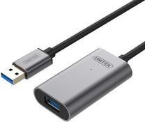 Vads Unitek Y-3005 Cable USB 3.0 USB 3.0 A male, USB 3.0 A female, 10 m, melna krās.