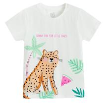 Футболка с короткими рукавами лето, для девочек Cool Club Voyage CCG2812642, многоцветный, 104 см