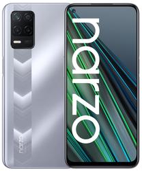 Mobilais telefons Realme Narzo 30 5G, 128 GB, sudraba krās.