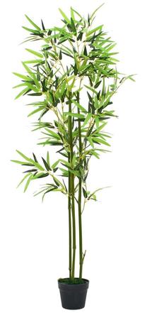 Dirbtinis augalas vazone, bambukas VLX Bamboo, žalia sp., 150 cm