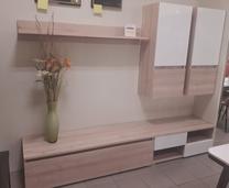 Sekcija MN 4932, ąžuolo sp., 240 cm x 44 cm x 180 cm