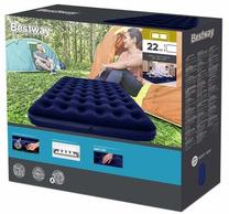 Pripučiamas čiužinys Bestway Pavillo BE67003, mėlyna sp., 203 cm x 152 cm x 22 cm