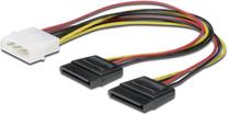 Kabelis Digitus Internal Power Cable AK-430400-002-S AK-430400-002-S IDE, SATA x 2, 0.20 m, daudzkrāsaina