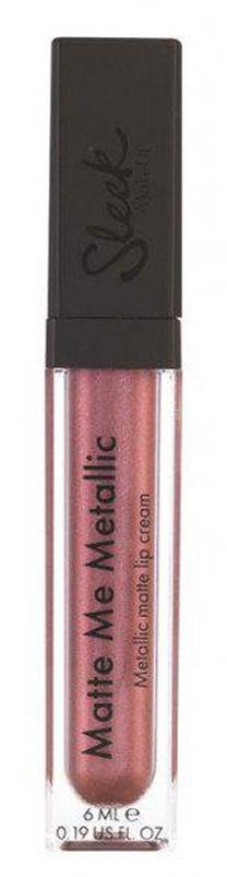 Губная помада Sleek MakeUP Matte Me, 6 мл, metallized rose