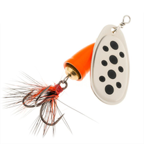 Blizgė Akara Action Bell3 A1, 8 g, sidabro sp./oranžinė sp.