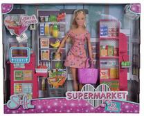 Lėlė Simba Steffi Supermarket 105733449, 29 cm, įvairių spalvų