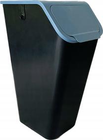 Rūšiavimo šiukšliadėžė Practic Bini, 35L l, mėlyna sp./juoda sp.