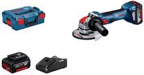 Akumuliatorinis kampinis šlifuoklis Bosch GWX Cordless Angle Grinder Set, 18 V