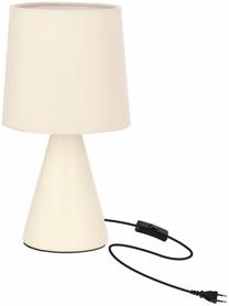 Galda stāvlampas Candellux Lighting Satti, E14, 40W, bēša krās./bēša krās.