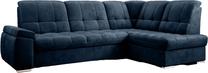 Kampinė sofa Sado Nube 40, tamsiai mėlyna sp., dešininė, 192 x 272 cm x 95 cm