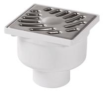 Grīdas traps Nicoll SIJ10IV, 90 mm x 100 mm, 100 mm