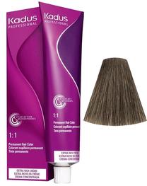 Kраска для волос Kadus Professional Permanent Color, light brunette цв., 5/0, 60 мл