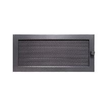 Kamīna režģis Hearth x 37 cm x 17 cm, tērauds, pelēka krās.