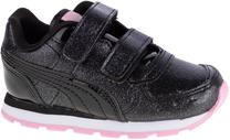 Sporta apavi Puma Vista Glitz, melna krās./rozā krās., 24