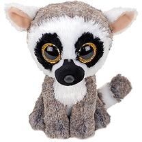 Mīkstā rotaļlieta TY Lemur, melna krās., 24 cm