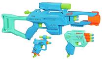 Игрушечное оружие Hasbro Nerf Elite 2.0 Tactical 3-Blaster Pack 626715 Синий цв.