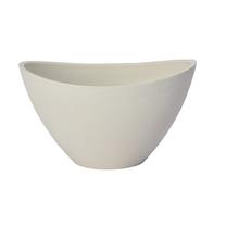 Gėlių vazonas Domoletti 09YB30, spw, 30 cm, Ø 22 cm, balta sp.