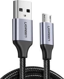 Laidas Ugreen 60144, Micro USB/USB, 20 cm, juoda sp.