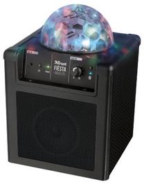 Belaidė kolonėlė Trust Fiesta Disco Lite, juoda sp., 20 W