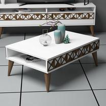 Журнальный столик Kalune Design Line, бук цв., 90 см x 60 см x 34.6 см