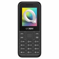 Telefons ar pogām Alcatel 1066G, 4 MB, melns krās.